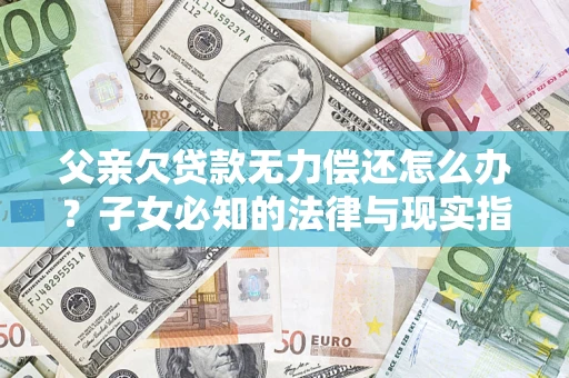 济南父亲欠贷款无力偿还怎么办?子女必知的法律与现实指南 济南父亲欠贷款无力偿还怎么办?子女必知的法律与现实指南